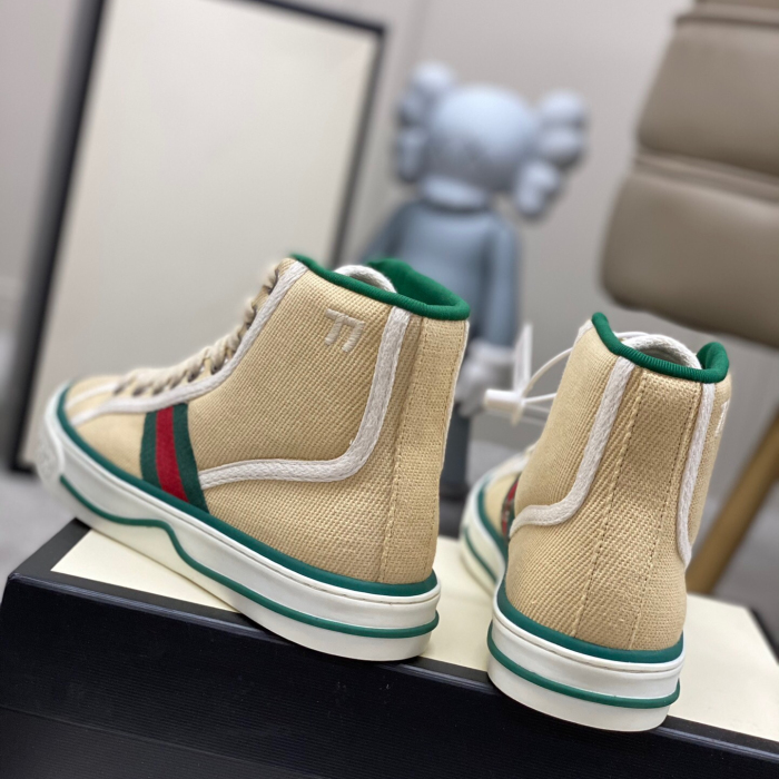 Gucci Tennis 1977 High Top Sneaker Size 35-45 6-Color