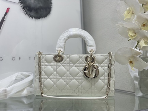 Dior Lady D-Joy Women Shoulder Bags 26*6*14cm