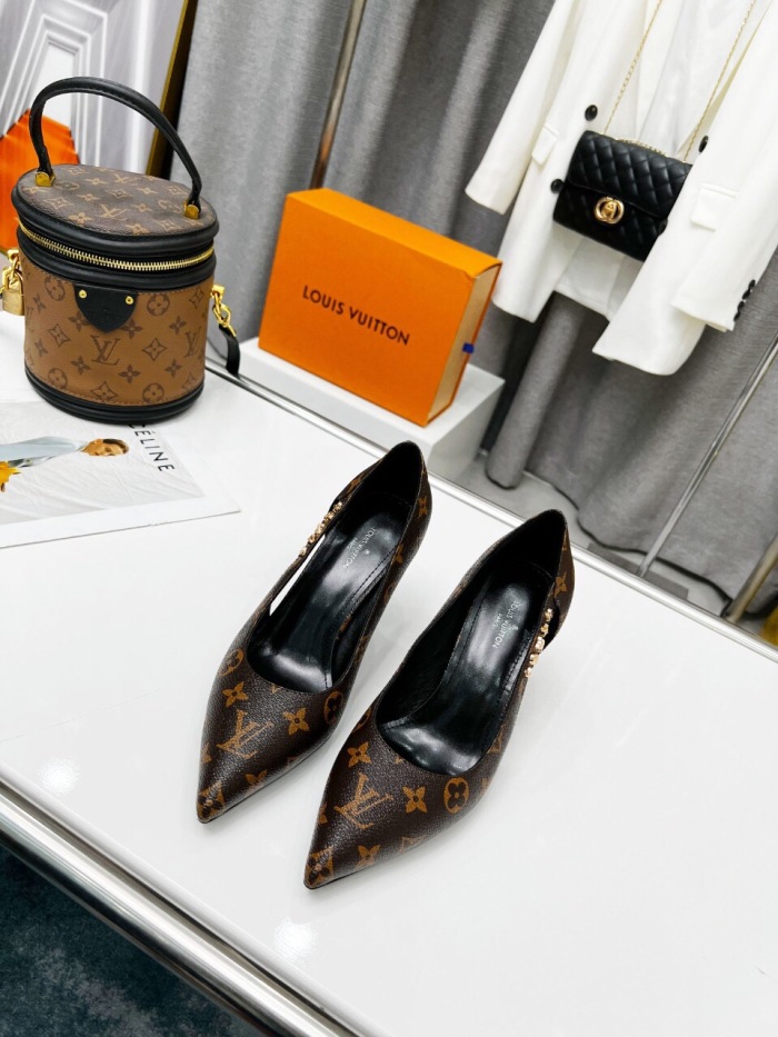 Louis Vuitton Signature Pumps Size 35-41 5-Color