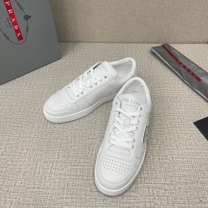 Prada Downtown Leather Sneaker Size 36-45   10-Color