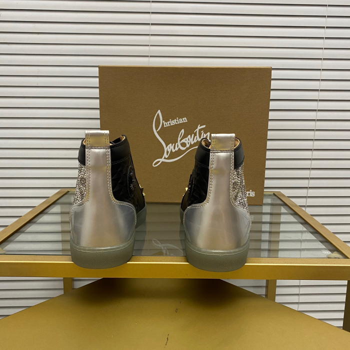 Christian Louboutin Lou Pik Pik High-Top Sneaker Size 36-46  7-Color