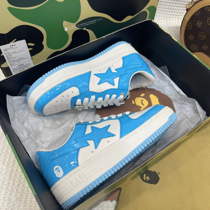 Bape STA Sneaker Size 36-45   7-Color