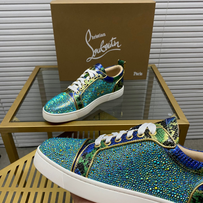 Christian Louboutin Louis Junior Sneaker Size 36-46  9-Color