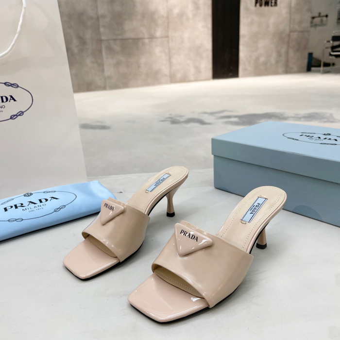 Prada Brushed Leather Pumps  Size 35-41 6-Color