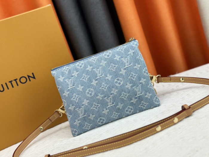 Louis Vuitton M11401 Coussin BB Denim Cowboy Shoulder Bag Size 21*16*7cm