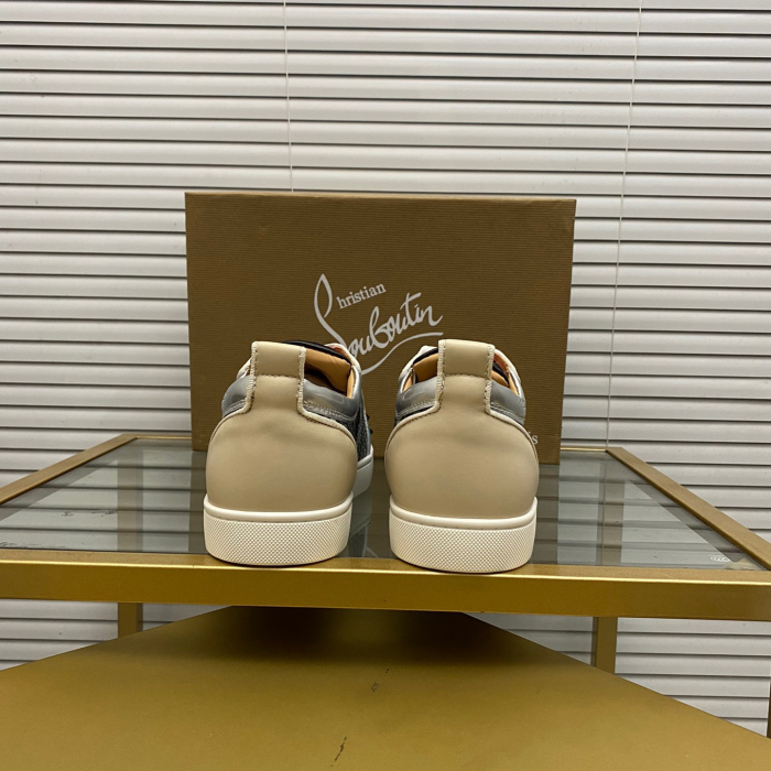 Christian Louboutin Louis Junior Spikes Sneaker Size 36-46  10-Color