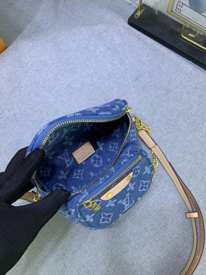 Louis Vuitton M82335 Mini Bumbag Shoulder Bags Size 17*12*9cm