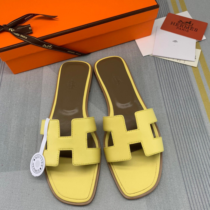 Hermes Oran Slippers Size 35-41  11-Color