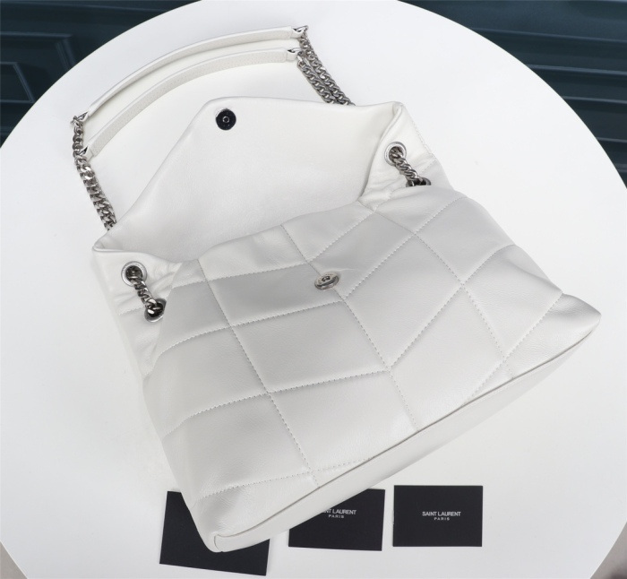 YSL Lou Lou Puffer Women Shoulder Bags Size 35*23*13cm