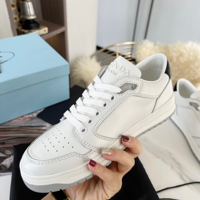 Prada District Leather Sneaker Size 36-45   5-Color