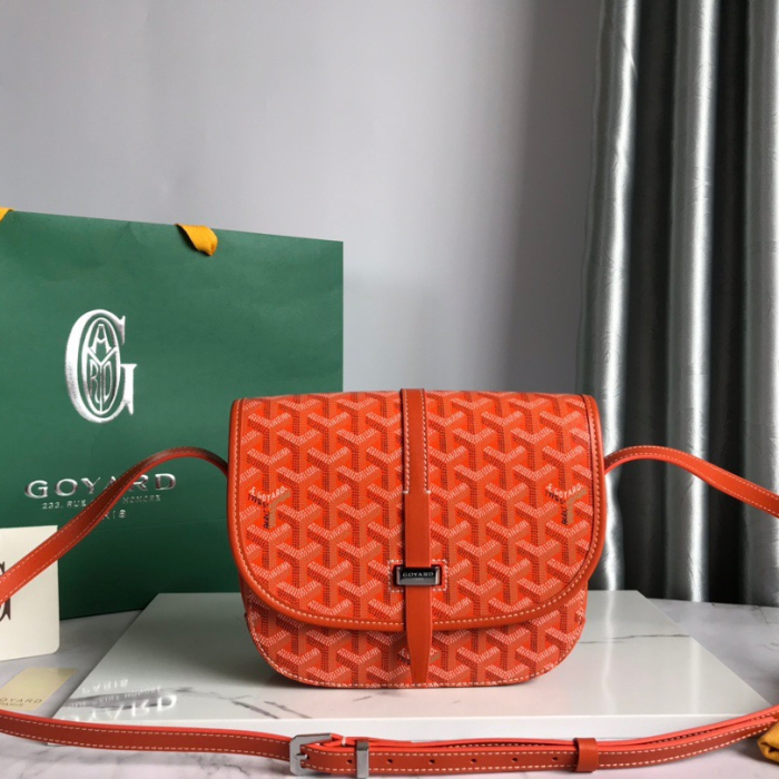 Goyard Belvedere Shoulder Bags for Men Size 22*16*7cm