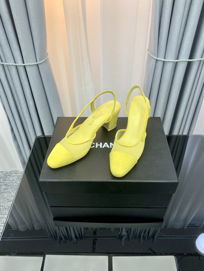 Chanel Slingbacks Pumps Size 35-41 6-Color