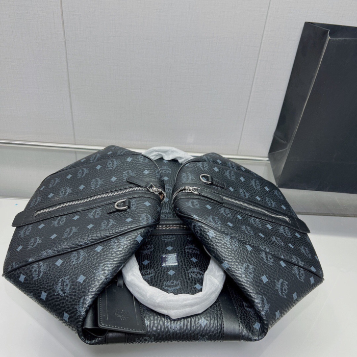 MCM Ottomar Weekender Bag in Visetos Size 50cm
