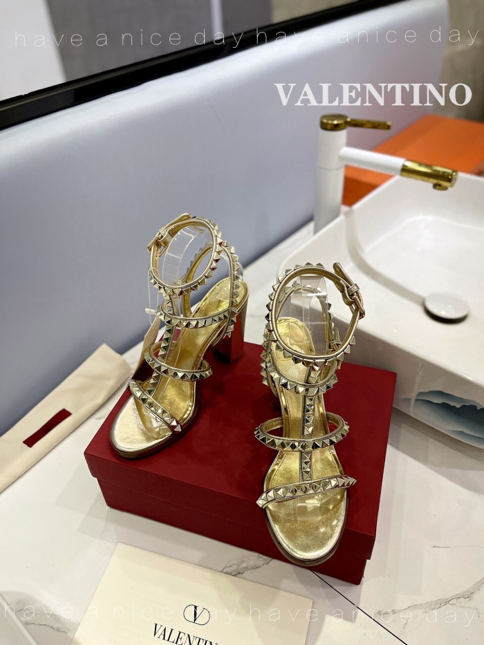 Valentino Rockstud Ankle Strap Pumps Size 35-41 5-Color