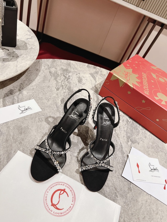 Christian Louboutin Emilie Strass Pumps Size 35-41 3-Color