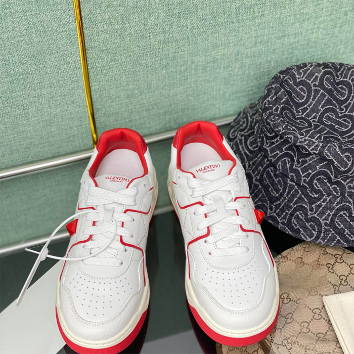 Valentino One Stud Low-Top Sneaker Size 36-45   10-Color