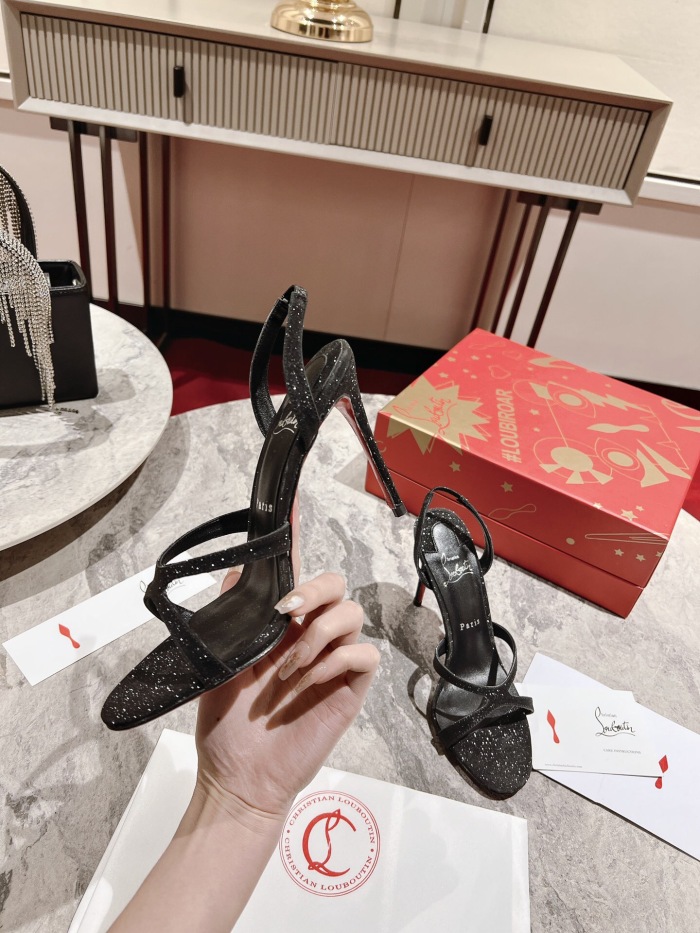 Christian Louboutin Emilie Strass Pumps Size 35-41 3-Color