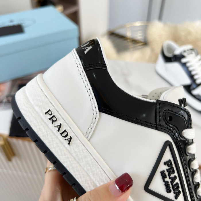 Prada District Leather Sneaker Size 36-45   5-Color