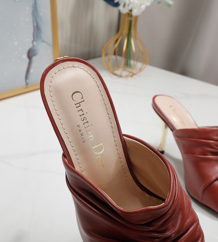 Dior D-Fame Heeled Sandal Pumps Size 35-41 5-Color