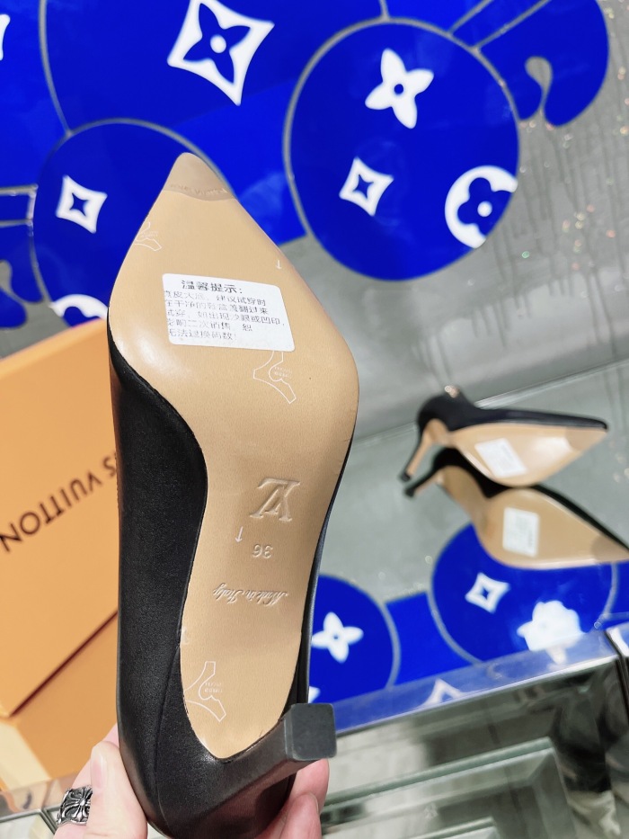 Louis Vuitton Signature Pumps Size 35-41 6-Color