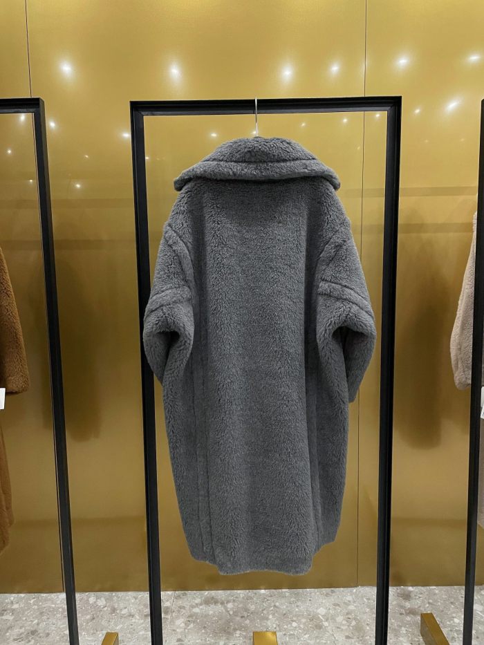Max Mara Teddy fur long coat Size XS-M