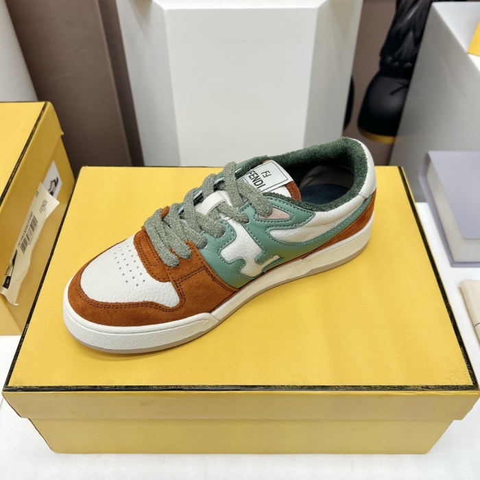 Fendi Match Low Top Sneaker Size 35-45  4-Color