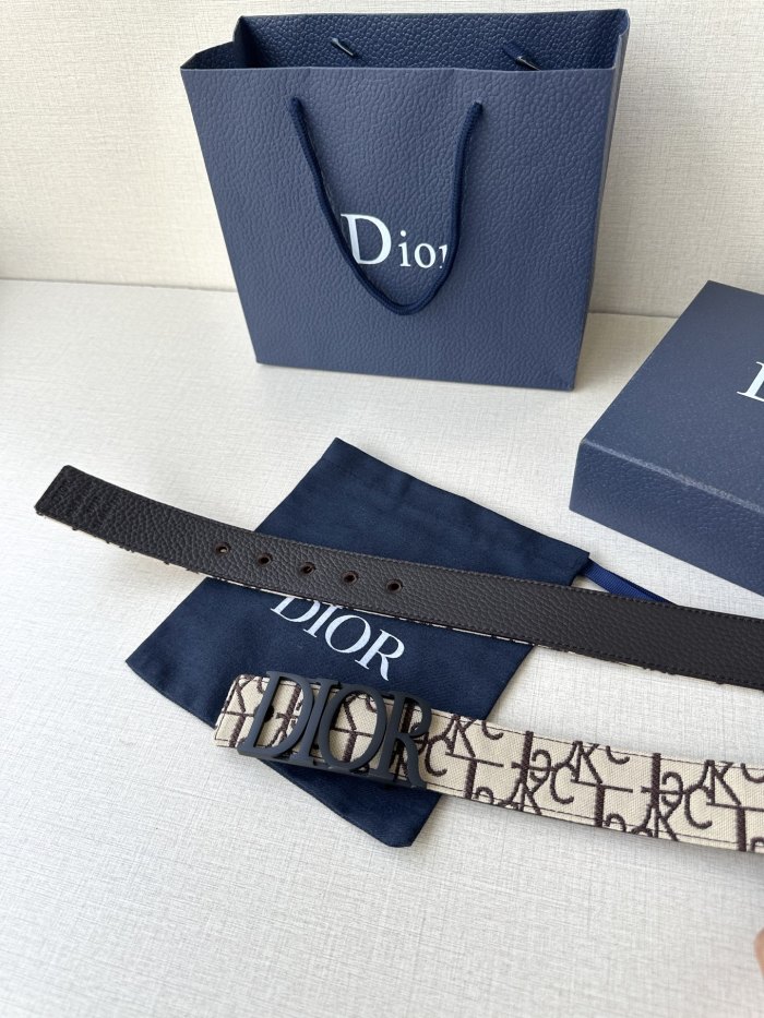 Dior Men Belt Width 3.5cm