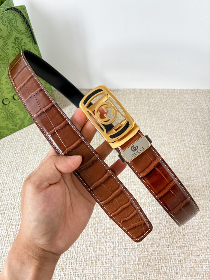 Gucci Men Belt Width 3.5cm