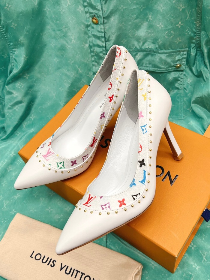 Louis Vuitton Signature Pumps Size 35-41 5-Color