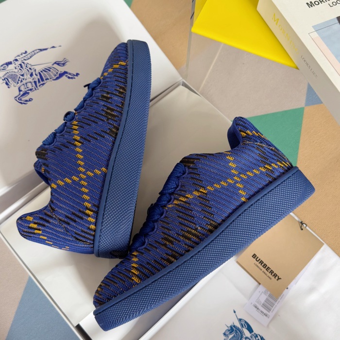 Burberry 2024 New Check Knit Box Sneaker Size 36-45