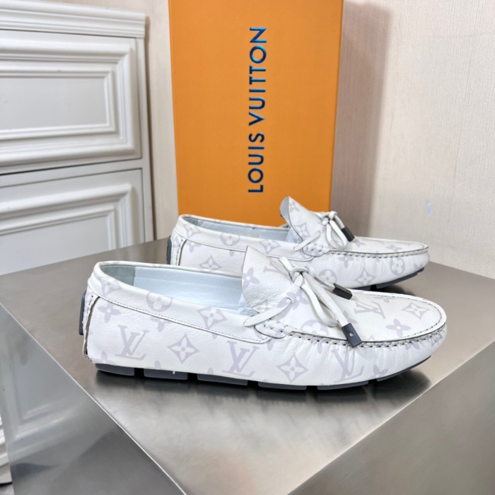 Louis Vuitton LV Driver Moccasin Loafers Size 39-45 3-Color