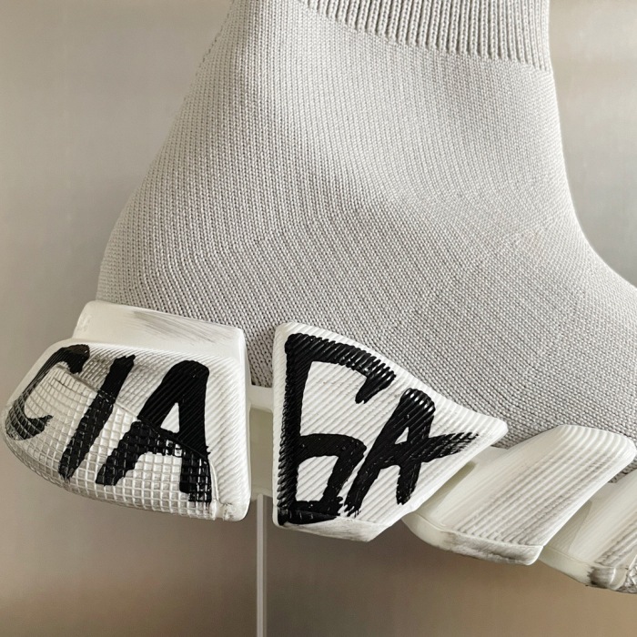 Balenciaga Speed 2.0 Graffiti Sneaker Size 35-45  5-Color