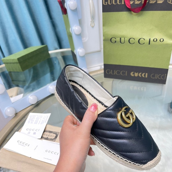 Gucci Espadrille with Double G Size 35-41 2-Color