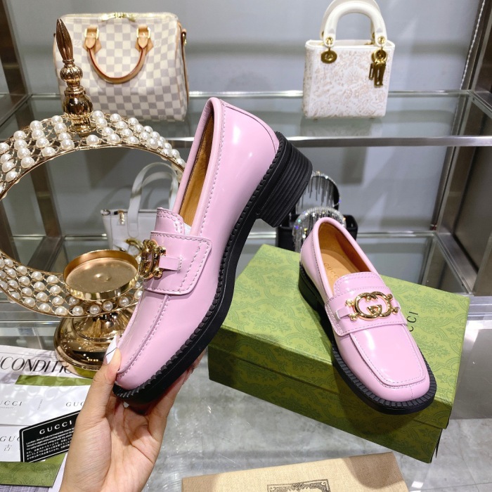 Gucci Loafers with Interlocking G Size 35-41 3-Color