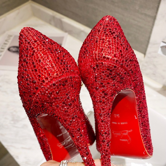 Christian Louboutin Kate Strass Pumps Size 35-41 12-Color
