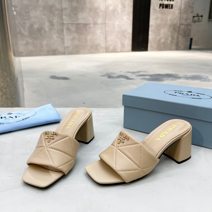 Prada Quilted Leather Pumps Size 35-41 5-Color