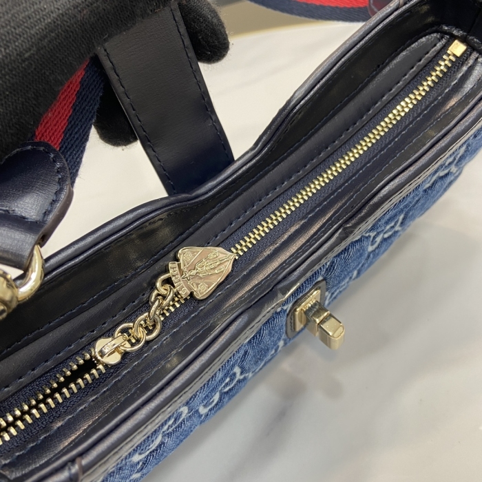 Gucci GG 786015 Moon side Women Shoulder Bags Size 24*12*5cm