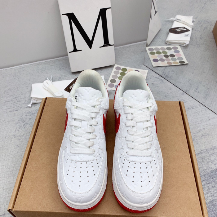 Louis Vuitton x Off White x Air Force 1 Sneaker Size 36-45   9-Color