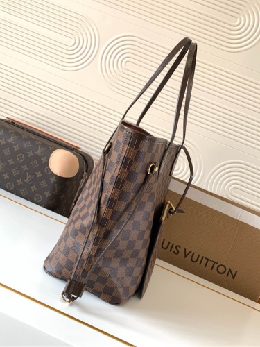Louis Vuitton N40599 Neverfull MM Tote Bag  Size 31*28*14cm