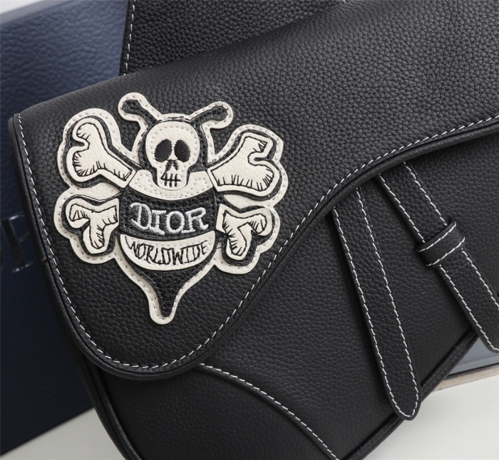 Dior Saddle Mens Shoulder Bags 26*19*4.5cm