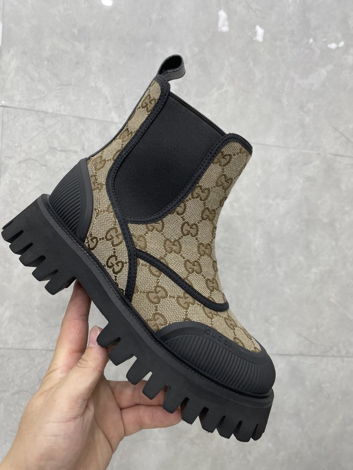 Gucci 23fw New Boots Unisex Size 35-46