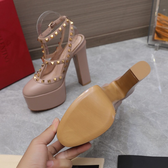 Valentino Rockstud Platform Pumps Size 35-41 6-Color
