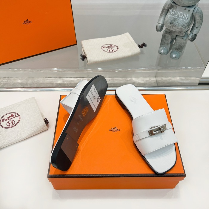 Hermes Giulia Slippers Size 35-41  3-Color