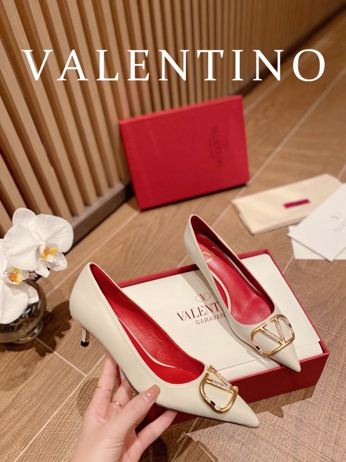 Valentino Vlogo Signature Slingback Pumps Size 35-41 4-Color