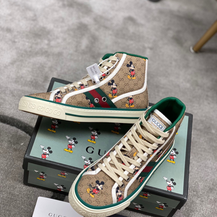 Gucci Tennis 1977 High Top Sneaker Size 35-45 6-Color