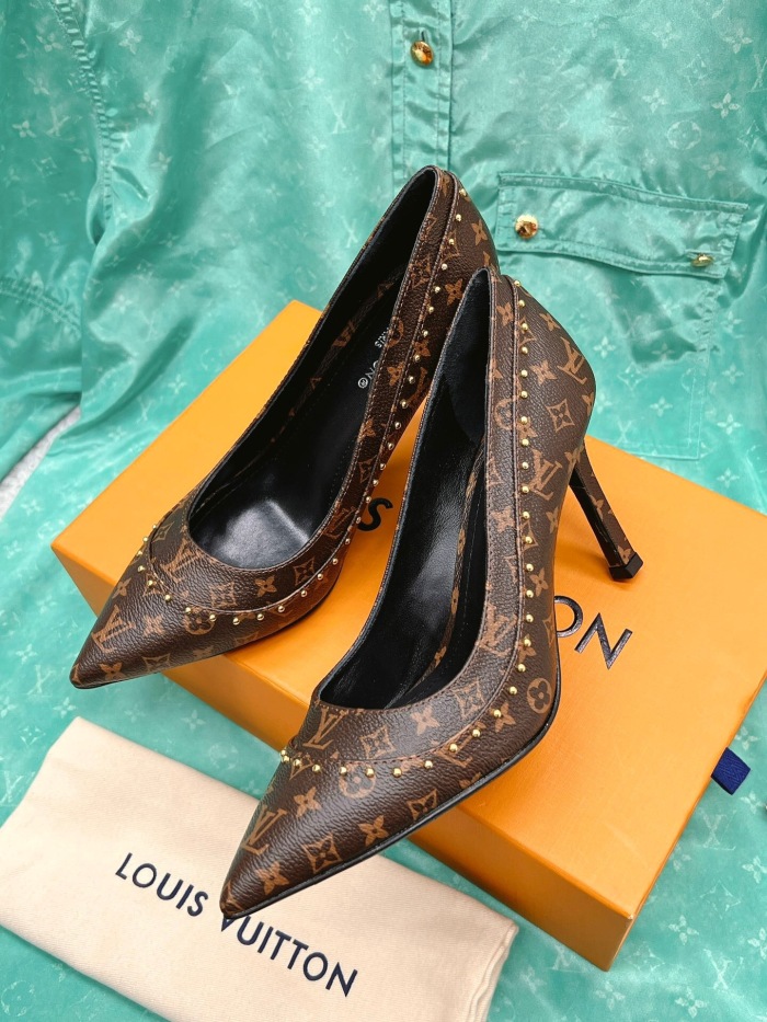 Louis Vuitton Signature Pumps Size 35-41 5-Color