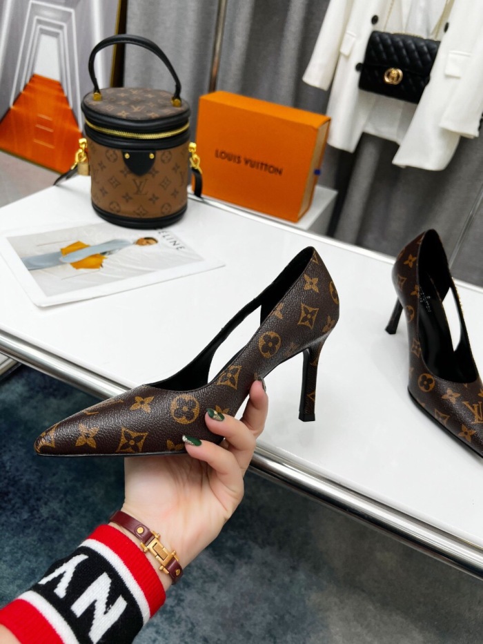Louis Vuitton Signature Pumps Size 35-41 5-Color