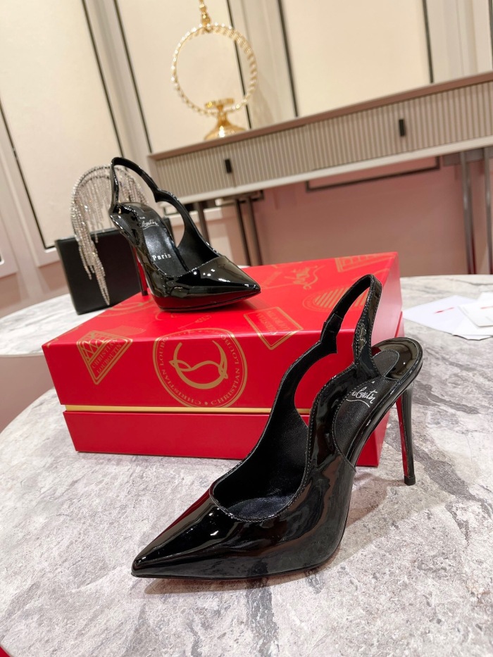 Christian Louboutin Hot Chick Sling Pumps Size 35-41 3-Color