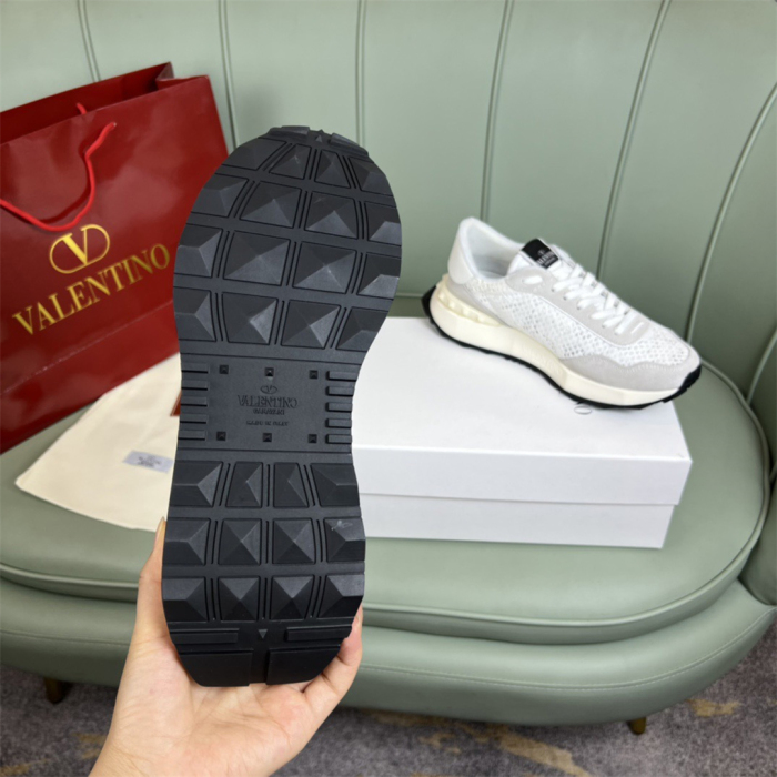 Valentino Lace and Mesh Lacerunner Sneaker Size 36-41   9-Color