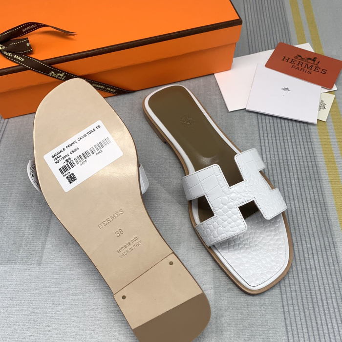 Hermes Oran Slippers Size 35-41  12-Color